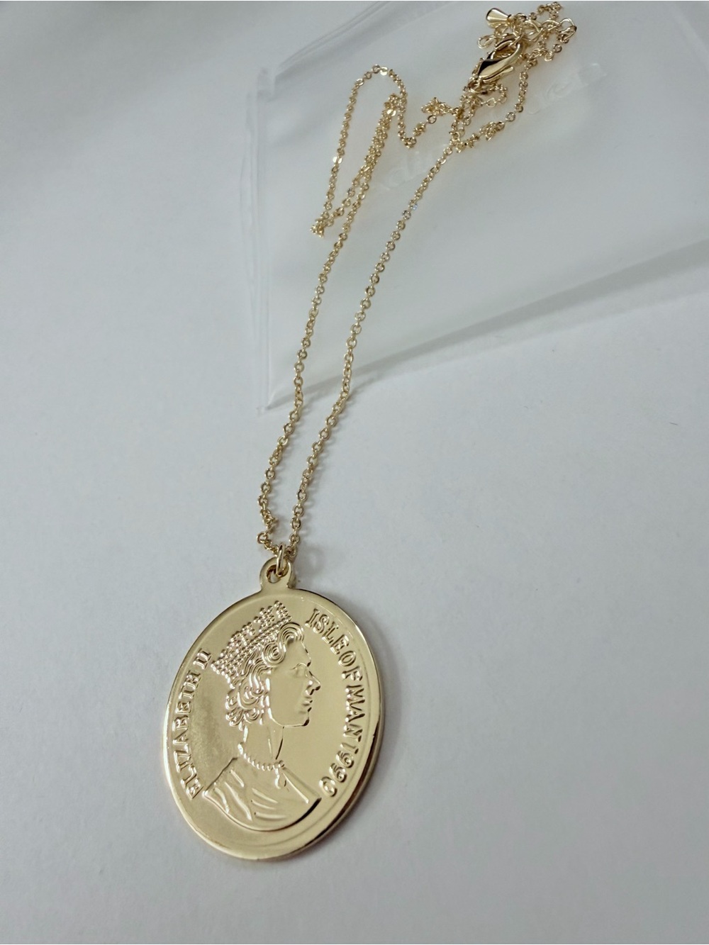 Gold Coin Pendant Necklace - Women Jewelry
